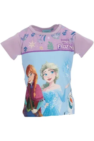 Disney T-Shirt Frozen kurzärmeliges Kinder T-Shirt aus Baumwolle mit Print - Verkäufer: IM-Trading