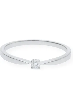 JuwelmaLux Fingerring Ring 585/000 (14 Karat) Weißgold mit Brillant JL10-07-1402 (kein Set, 1-tlg) - Verkäufer: Juwelier-Bacak