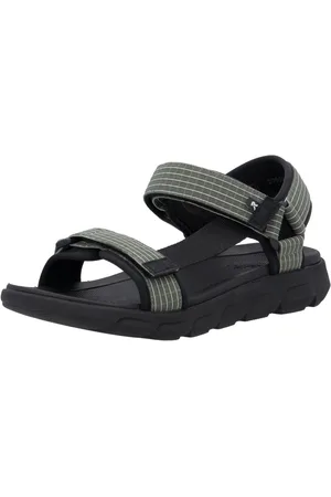 Rieker Orlando Sandale Outdoorsandale, Sommerschuh, Maschinenwäsche, mit weichem Fußbett