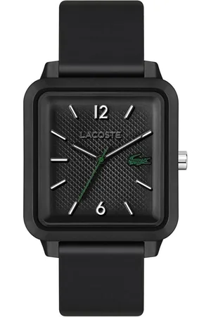 Lacoste Quarzuhr 12.12 STUDIO 2011249, Armbanduhr, Herrenuhr, Damenuhr, Mineralglas, Silikonarmband