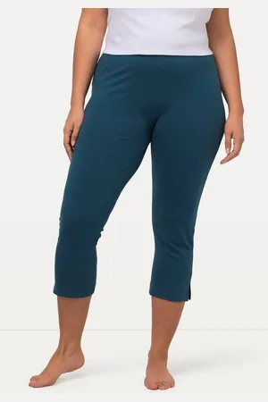 Ulla Popken Funktionshose Caprihose 7/8-Länge Elastikbund bis Gr. 66/68 - Verkäufer: Popken Fashion Group
