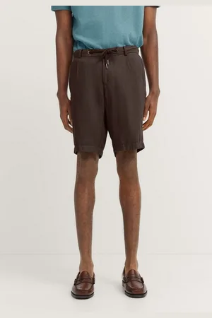 Bugatti Bermudas aus Leinen-Baumwollmix