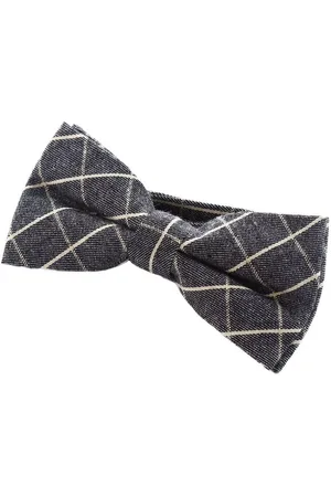 DonDon Fliege Fliege Schleife 12 x 6 cm Karos (Packung, 1-St) bereits gebunden, verstellbar, kariert - Verkäufer: urban-styles
