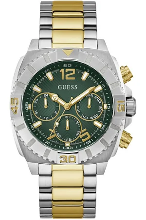 Guess Multifunktionsuhr TRACTION GW0800G1, Quarzuhr, Armbanduhr, Herrenuhr, Datum, 12/24-Std.-Anzeige