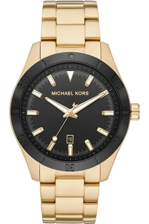 Michael Kors Quarzuhr LAYTON MK8816, Armbanduhr, Herrenuhr, Damenuhr, Datum, Edelstahlarmband