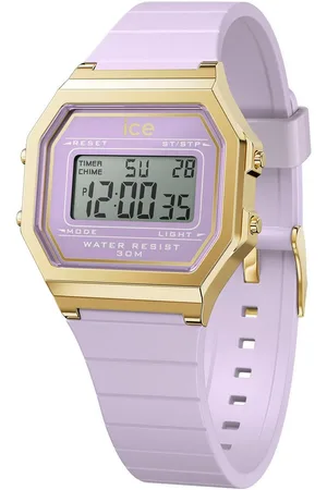 Ice-Watch Chronograph ICE digit retro - Small 022061, Armbanduhr, Quarzuhr, Damenuhr, Silikonarmband, Datum