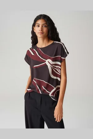 Opus Print-Shirt SOPIKA PRINT Regular aus fließendem Materialmix - Verkäufer: GmbH | someday GmbH