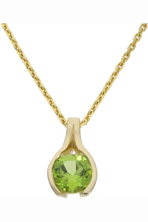 JuwelmaLux Kettenanhänger Peridot Anhänger 585 Gold JL39-06-0898 (1-tlg), Schmuckanhänger - Verkäufer: Juwelier-Bacak