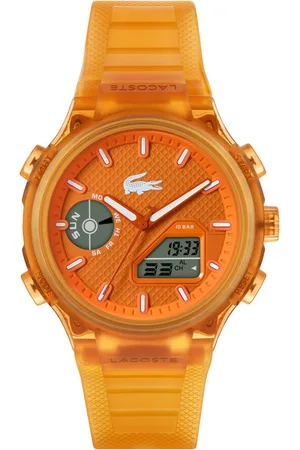 Lacoste Quarzuhr LC33 2011431, Armbanduhr, Herrenuhr, Silikonarmband, analog, digital, Wochentag
