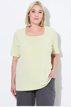 Ulla Popken T-Shirt T-Shirt A-Linie Carré-Ausschnitt Halbarm - Verkäufer: Popken Fashion Group