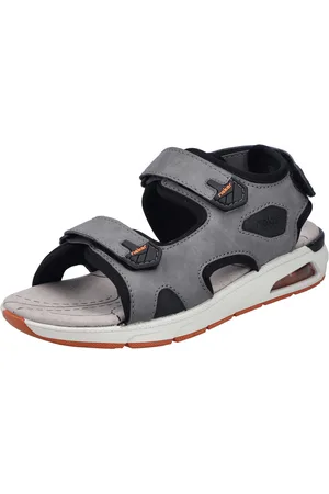 Rieker Sandale, Trekkingsandale, Outdoorsandale, Sommerschuh mit Klettverschlüssen