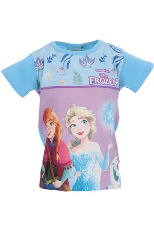 Disney T-Shirt Frozen kurzärmeliges Kinder T-Shirt aus Baumwolle mit Print - Verkäufer: IM-Trading