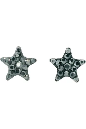 Impala Paar Ohrstecker Star 925 Silber mit Kristallsteinen - Verkäufer: Silberschmuck