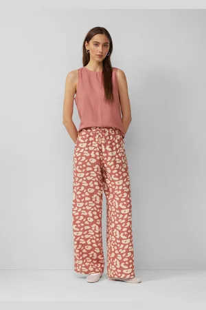 QS by s.Oliver Stoffhose Wide-Leg-Hose aus Musselin - Verkäufer: s.Oliver