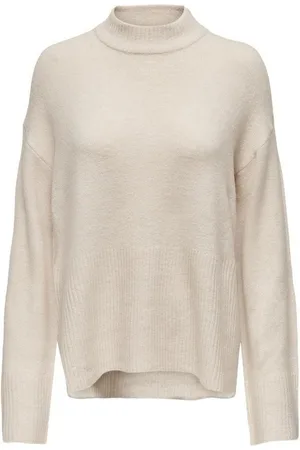 JACQUELINE DE YONG Strickpullover Pullover Flauschiger Stehkragen Sweater Gestrickt JDYJOLA JDYELANORA L/S HIGHNECK SLIT PULLOV KNT - Verkäufer: ARIZONAS