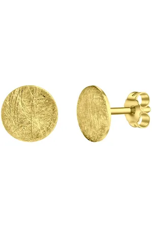 vivance collection Paar Ohrstecker 925-Sterling Silber vergoldet