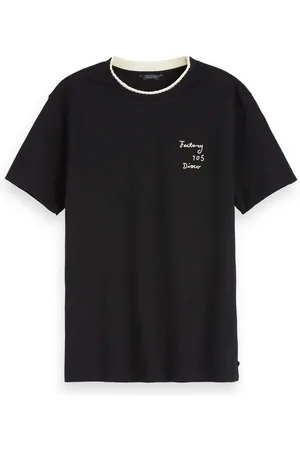 Scotch&Soda T-Shirt Damen T-Shirt Basic Embroidered Neckline 153813 - Verkäufer: CORTEXPOWER