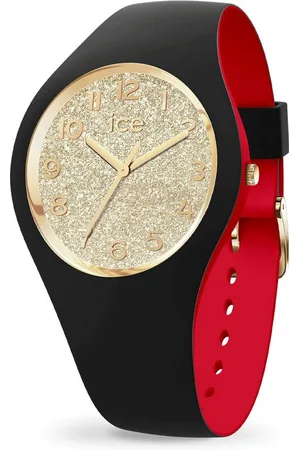 Ice-Watch Quarzuhr Ice-Loulou Black gold glitter - Verkäufer: No.1 Topseller