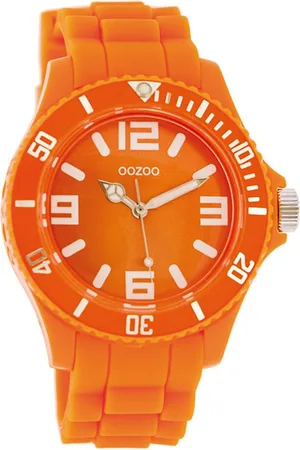 Oozoo Quarzuhr Unisex Armbanduhr Vintage Series, (Analoguhr), Damen, Herrenuhr rund, groß (ca. 43mm) Silikonarmband - Verkäufer: Fit4Style Silberschmuck - IMPPAC