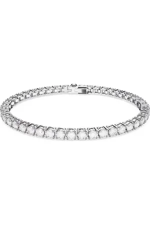 Swarovski Armband Armband Matrix Tennis 5648937 Rundschliff, Weiß, Größe M (kein Set, 1-tlg., kein Set) - Verkäufer: Juwelier-Bacak