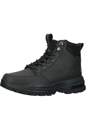 Dockers Stiefelette Lederimitat Schnürstiefelette