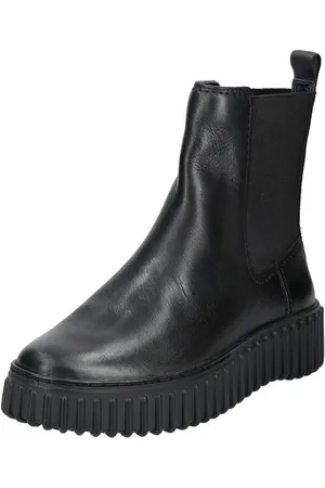 Clarks Stiefelette Leder/Textil Stiefelette