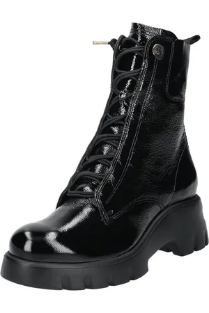 Paul Green Stiefelette Leder Schnürstiefelette