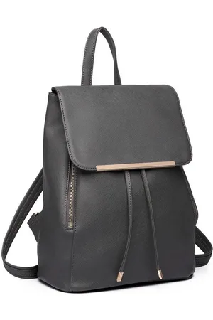 MISS LULÙ Cityrucksack Damen Rucksack aus Kunstleder – Elegant mit Rolltop. - Verkäufer: Halterner Technologie GmbH