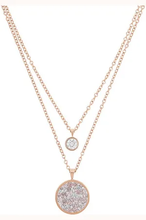QS by s.Oliver Edelstahlkette Kette mit Anhänger (Kette mit Anhänger, 1-tlg., Kette mit Anhänger) - Verkäufer: Amor GmbH