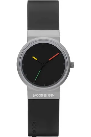 Jacob Jensen Titanuhr Damen Armbanduhr TITANIUM 657 D. 29mm Silikonband - Verkäufer: bellambiente