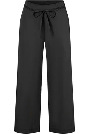 Mac 7/8-Hose CHIARA BELT cropped Wide Fit, mit geradem, weitem Bein