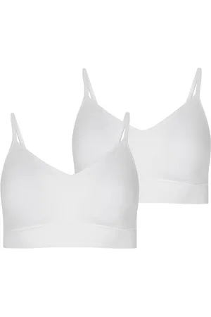 Jockey Bralette SEAMFREE STRETCH (2er Pack) Ohne Seitennähte, Breites Unterbrustband, V-Ausschnitt