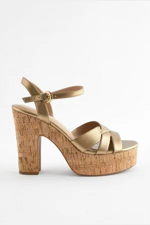 Next Forever Comfort® Plateausandalen mit Korksohle Sandalette (1-tlg) - Verkäufer: Germany GmbH