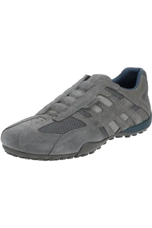 Geox Halbschuhe Veloursleder/Mesh Schnürschuh