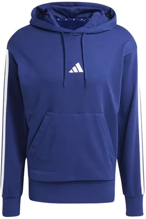 adidas Kapuzensweatshirt M 3S FT HD DKBLUE/WHITE - Verkäufer: Sport Rossow GmbH