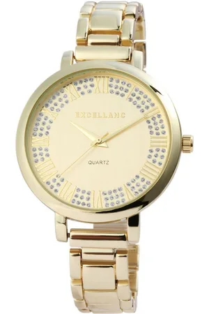 Excellanc Quarzuhr EX0199 Damenuhr mit Metallarmband, Damenuhr Metall - Verkäufer: Shaghafi GmbH