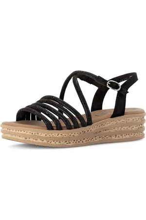 Gabor Keilsandalette, Plateau, Sommerschuh, Riemchensandale mit Best Fitting-Ausstattung