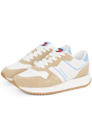 Tommy Hilfiger TJW EVA RUNNER LIGHT Plateausneaker, Freizeitschuh, Halbschuh, Schnürschuh mit Kontrastbesätzen