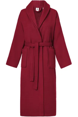 Ladeheid Bademantel Damen Waffelpiqué Bademantel - 100% Baumwolle LA40-227, Langform, Baumwolle - Verkäufer: HISERT