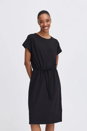 B YOUNG Midikleid BYPANDINNA Lässiges gestreiftes Kleid - Verkäufer: meinemarkenmode