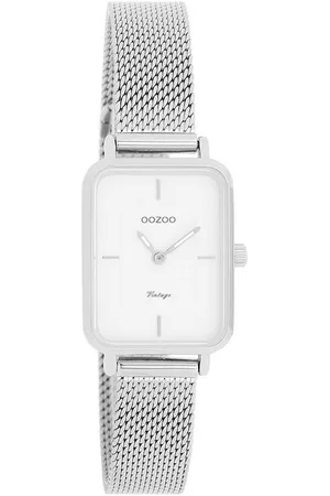 Oozoo Quarzuhr C20350, Armbanduhr, Damenuhr, Edelstahlarmband, analog