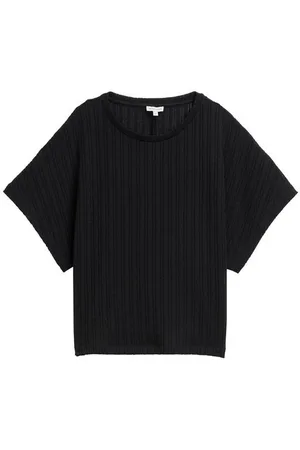 TOM TAILOR T-Shirt Loose Fit Crinkle T-Shirt - Verkäufer: Fashion & Style GmbH & Co. KG