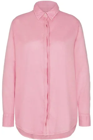 0039 Italy Langarmbluse Bluse MIRA FRILL aus Baumwolle - Verkäufer: HENNE