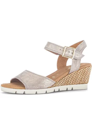 Gabor TUNIS Keilsandalette, Sommerschuh, Riemchensandale in Schuhweite G (weit)