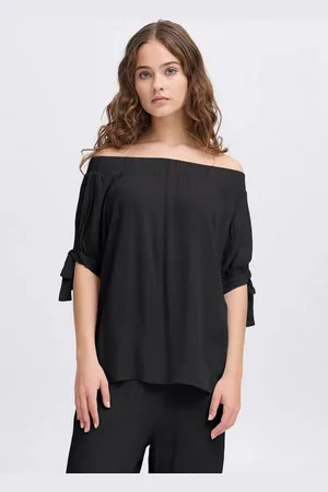 Ichi Shirttop IHMARRAKECH Casual schulterfreie Bluse - Verkäufer: meinemarkenmode