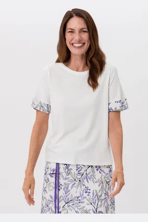 Frank Walder Kurzarmshirt im Materialmix - Verkäufer: Held Fashion Retail
