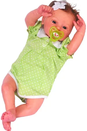 La Bortini Body Kurzarmbody mit Kragen in mit weißen Pünktchen aus reiner Baumwolle, 44 50 56 62 - Verkäufer: A&O Baby-und Kindermoden
