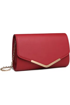 MISS LULÙ Abendtasche Damen Clutch – Elegante Mini Abendtasche mit Kette für Party, Hochzeit - Verkäufer: Halterner Technologie GmbH