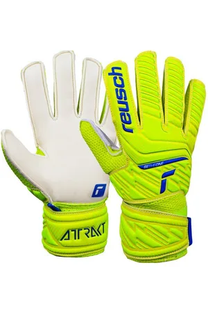 Reusch Torwarthandschuhe Attrakt Solid Junior für alle Spielfeldoberflächen