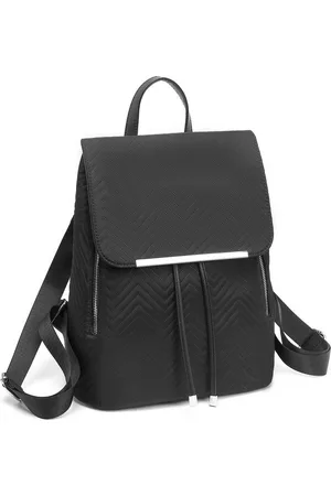 MISS LULÙ Cityrucksack Damen Rucksack aus Kunstleder – Elegant mit Rolltop. - Verkäufer: Halterner Technologie GmbH